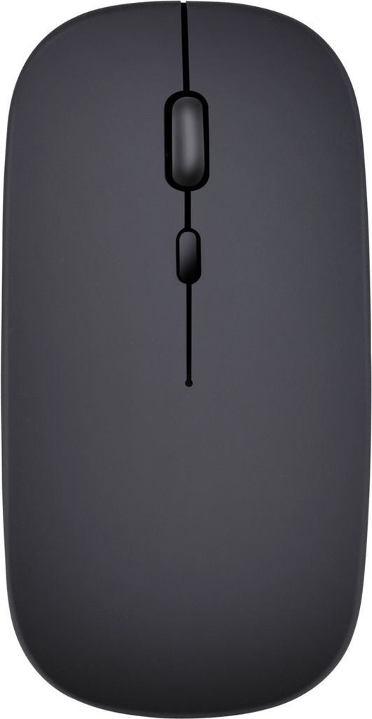 INF Kabellose Maus 2.4G - Leise optische Computermaus Schwarz