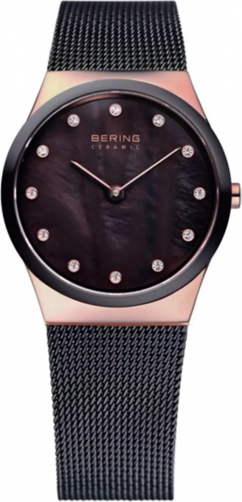 Bering 32230-262: Orologio Slim Ceramic Marrone e Oro Rosa per Lei