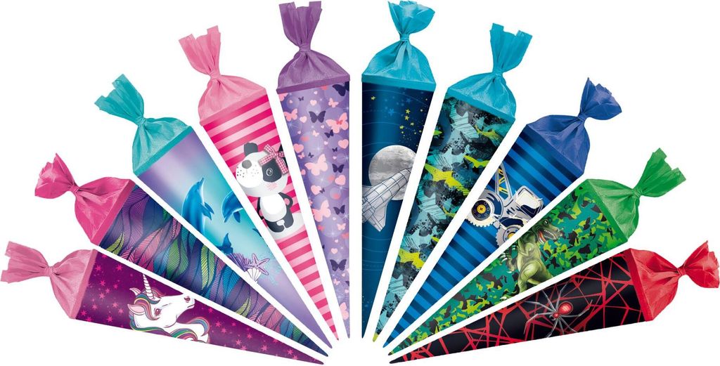 Herlitz Schultüte 35cm rund Mix M.s. Produktbild 