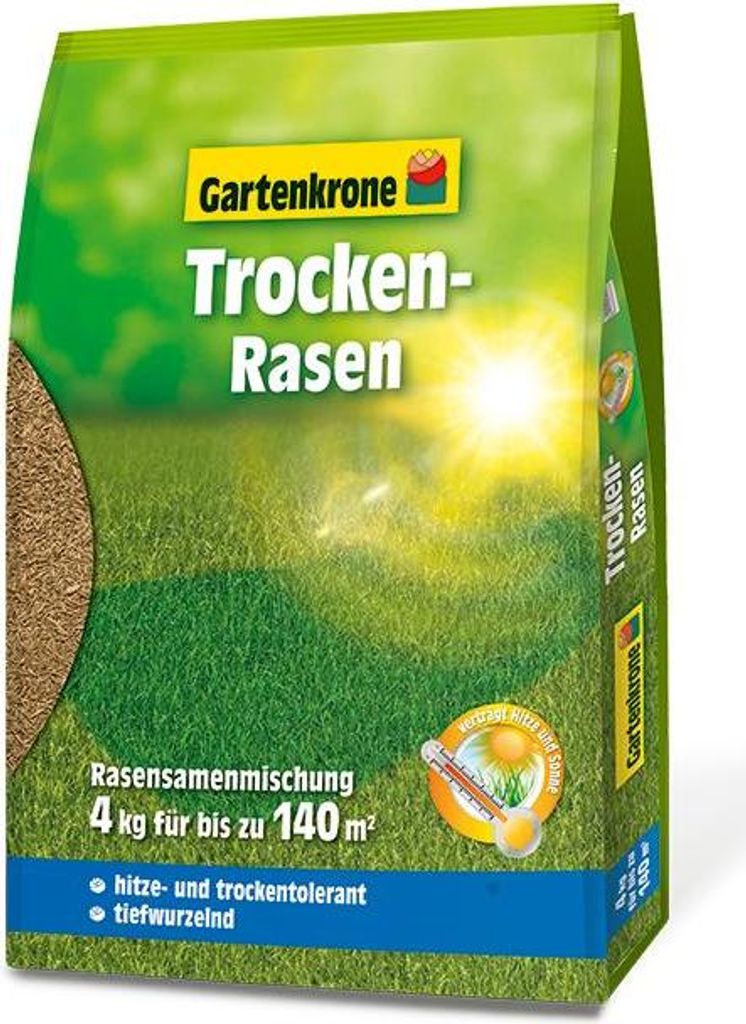 Gartenkrone Trockenrasen 4kg Produktbild 