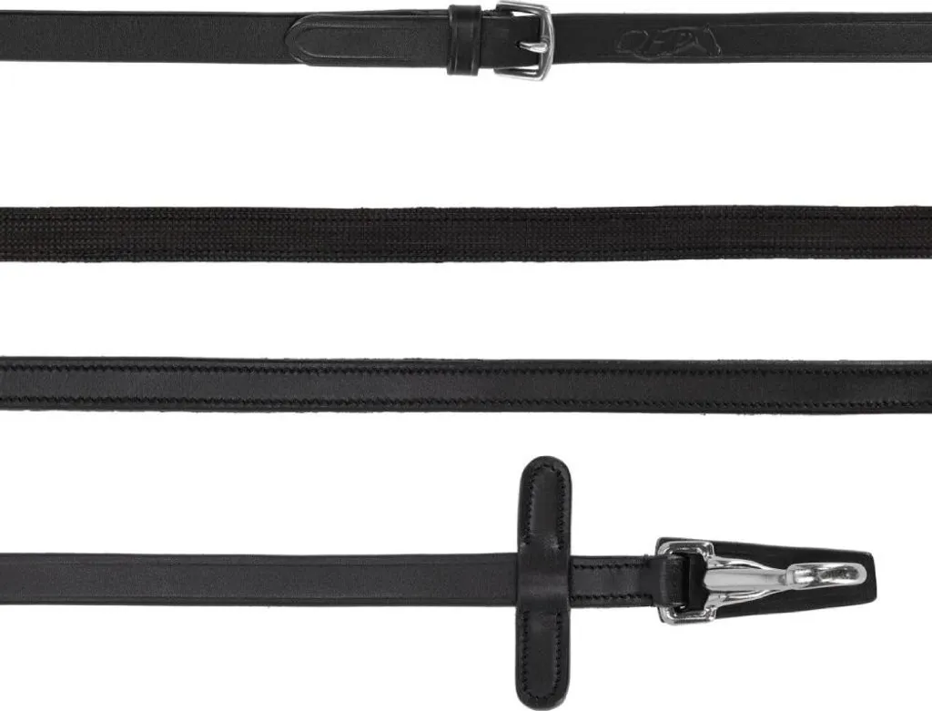 Redini Gomma QHP con Moschettoni | Attrezzatura Equitazione Professionale
