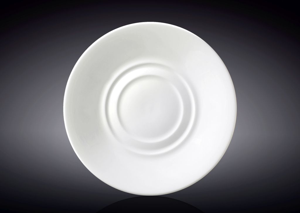 Wilmax Mehrzweck-Untertasse 14 cm Porzellan Weiß WL-996099/A