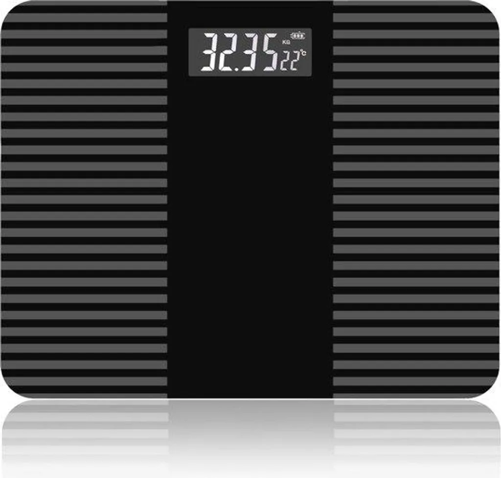 Pèse-personne numérique pour suivi de poids précis - Verre et LCD