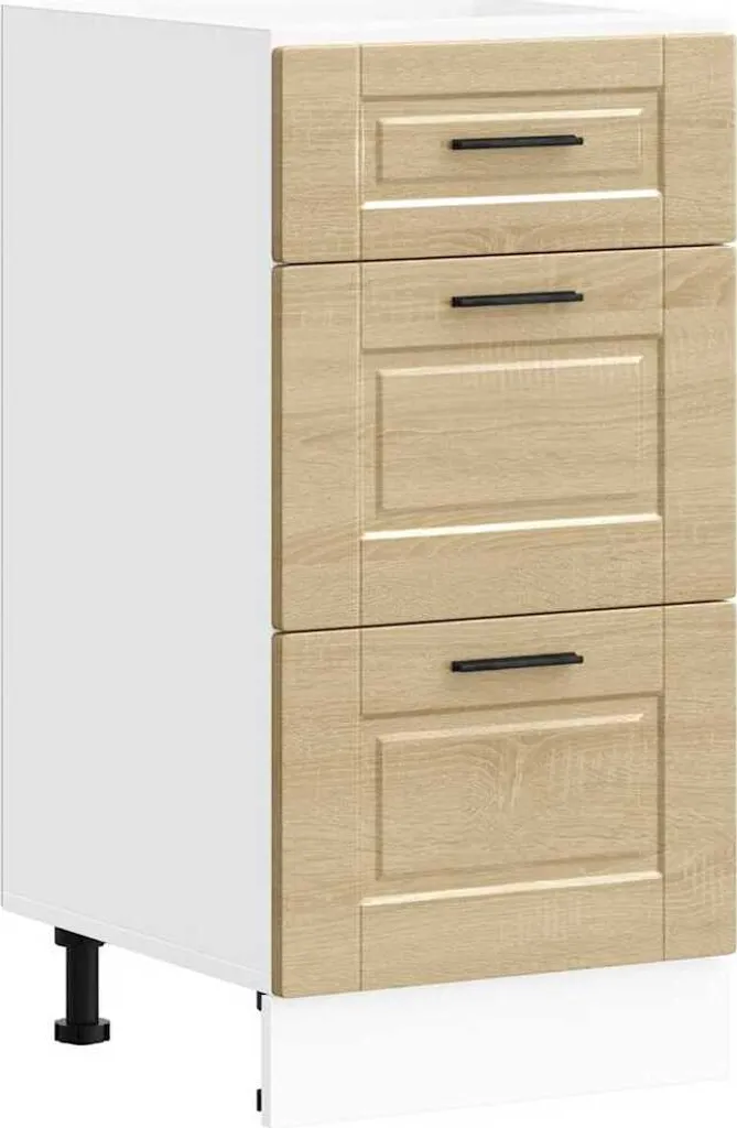 Arredo Cucina vidaXL Porto Rovere Sonoma | Mobile Base Elegante