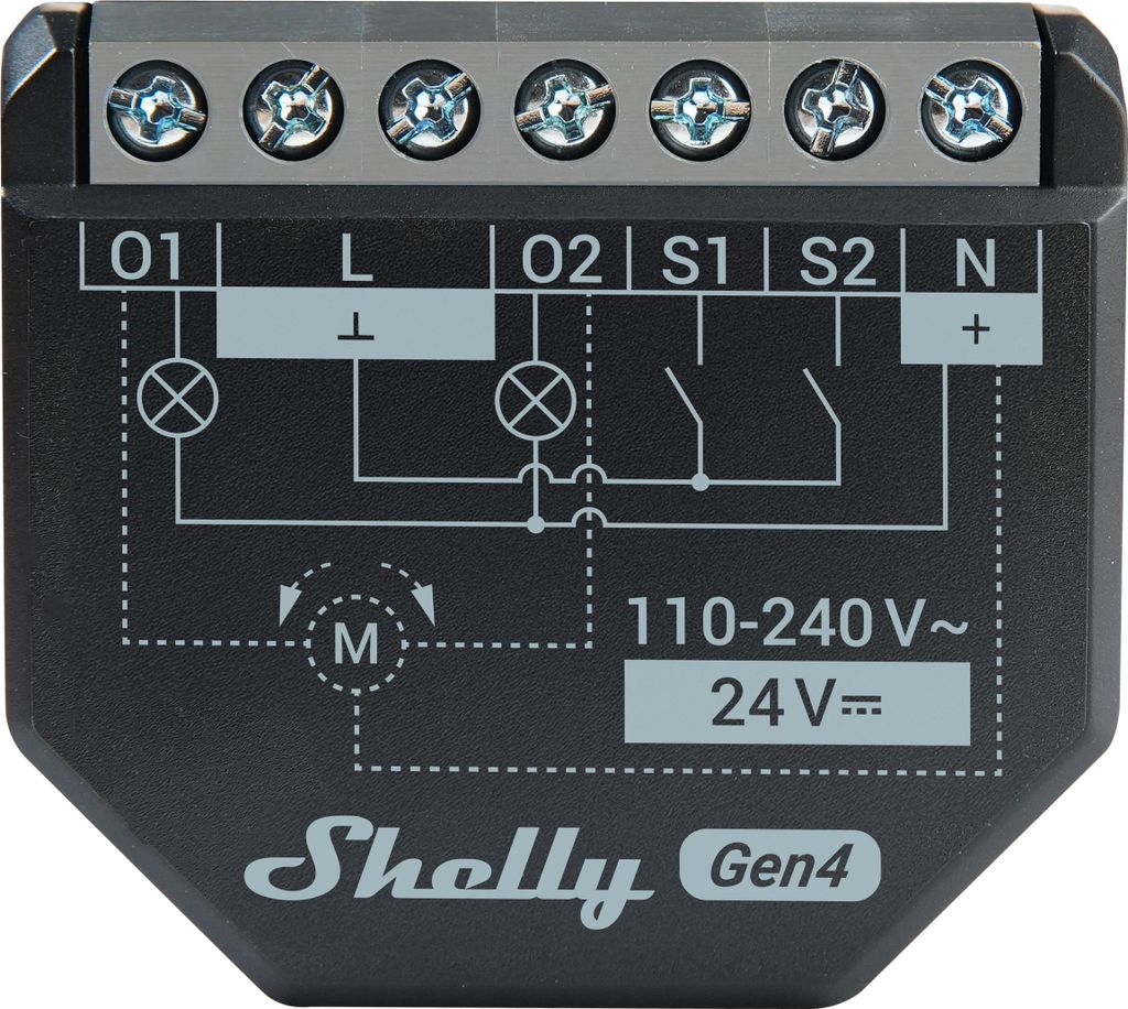 Module Relais Double Shelly 2PM Gen4 Image du produit 