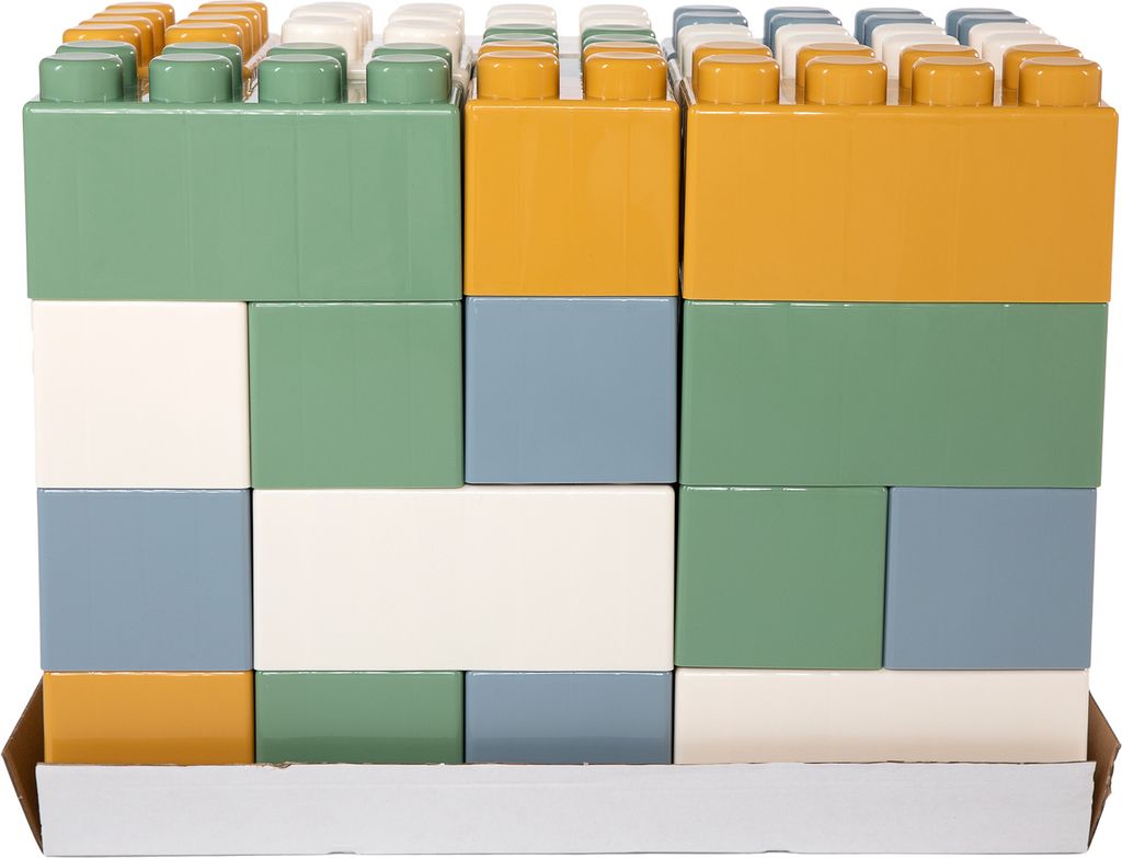 Blocchi da costruzione XXL Colori pastello, 45 pezzi. Immagine del prodotto 