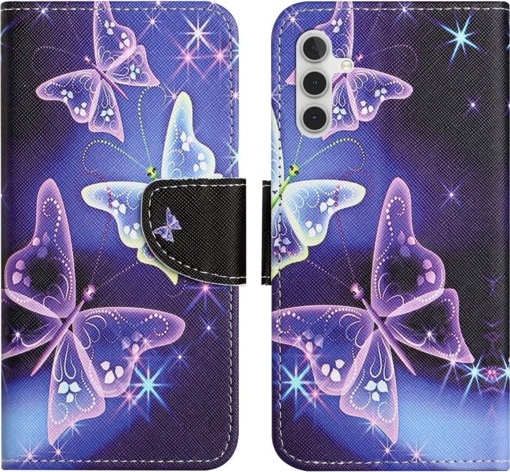 Samsung Galaxy S24 FE Hülle - Coverup Klapphülle - Schmetterlinge