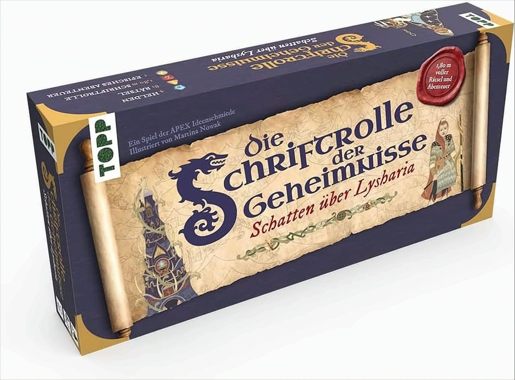Die Schriftrolle der Geheimnisse - Schatten über Lysharia