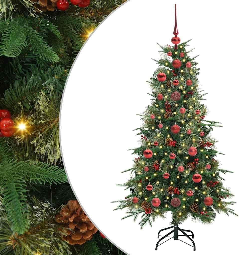 "WINTER SALE" Künstlicher klappbarer Weihnachtsbaum Grün 120 cm PE und PVC - Künstliche Weihnachtsbäume NEU6754667