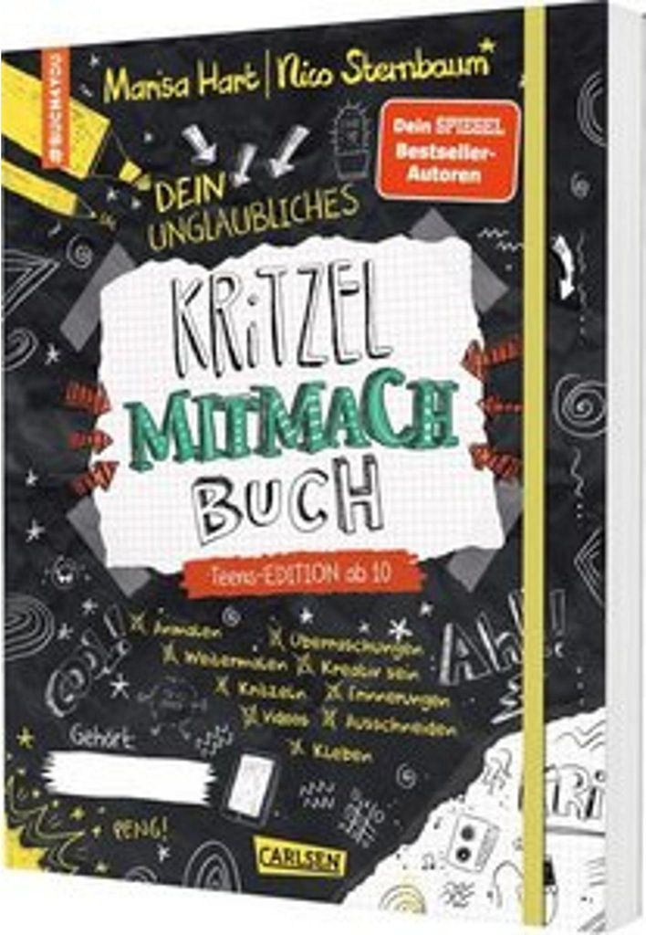 #buch4you: Dein unglaubliches Kritzel-Mitmach-Buch Produktbild 