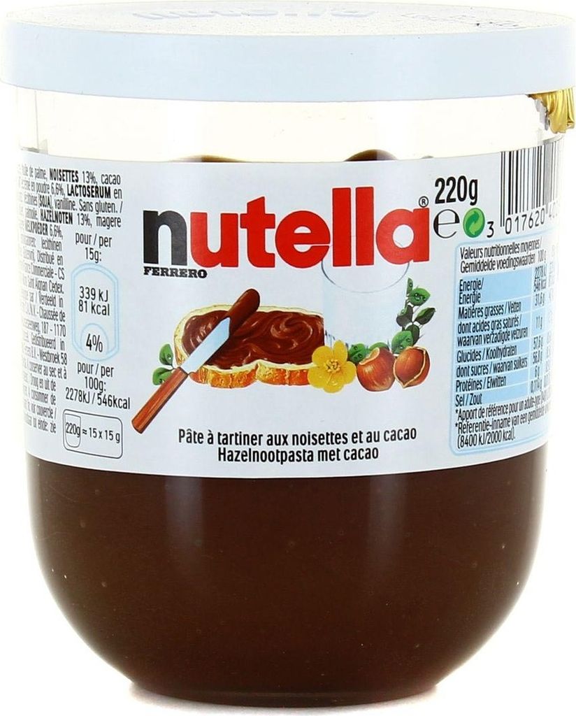 Ferrero Nutella aus Spanien 200g