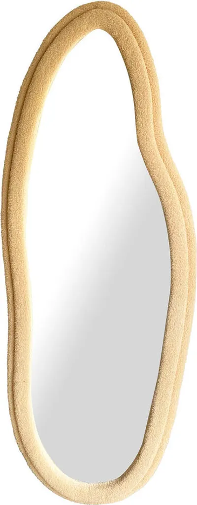 Miroir mural Scandi en velours marron Home ESPRIT format 60x160 cm