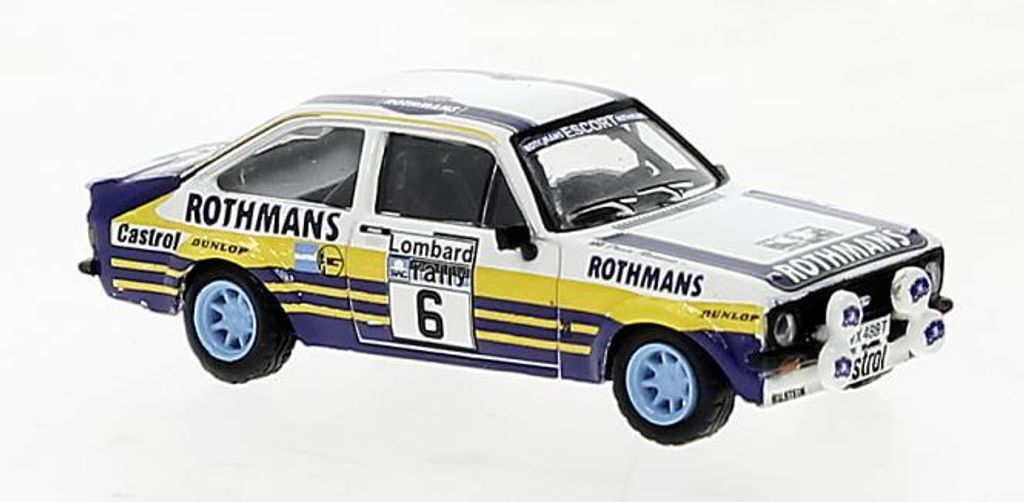 Brekina PKW Ford Escort RS 1800 6 von Ari Vatanen, RAC-Rallye ́79 für Set 19587