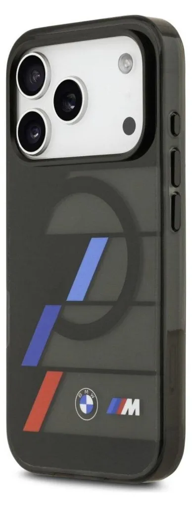 Custodia CG Mobile Per IPhone 13 Pro Max - Pelle PU Con Linee BMW Tricolore, Collezione M, Protezione Antiurto