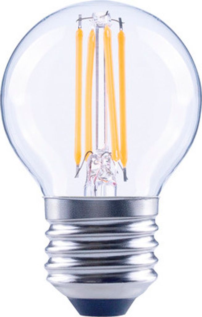 FLAIR LED Tropfenlampe dimmbar G45 E27/4W(40W) 470 lm 2700 K warmweiß klar