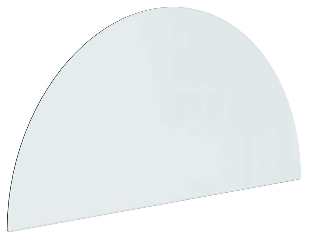 Feuerstelle Glasplatte Transparent 1000 x 500 mm Glas