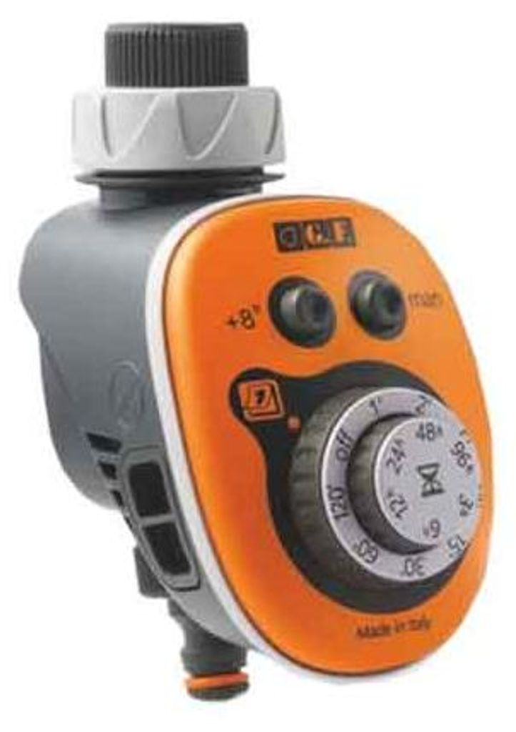 G.F. GF48, Digitaler Bewässerungstimer, 12 min, Orange