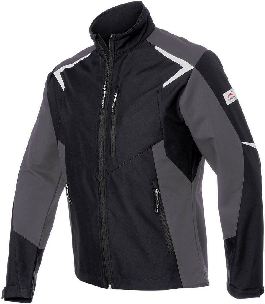 Kübler Bodyforce Softshell Jacke schwarz/anthrazit Gr. XXL