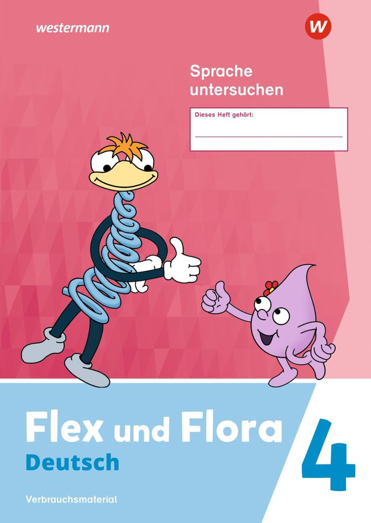 Flex und Flora - Ausgabe 2021: Heft Sprache untersuchen 4 Image du produit 