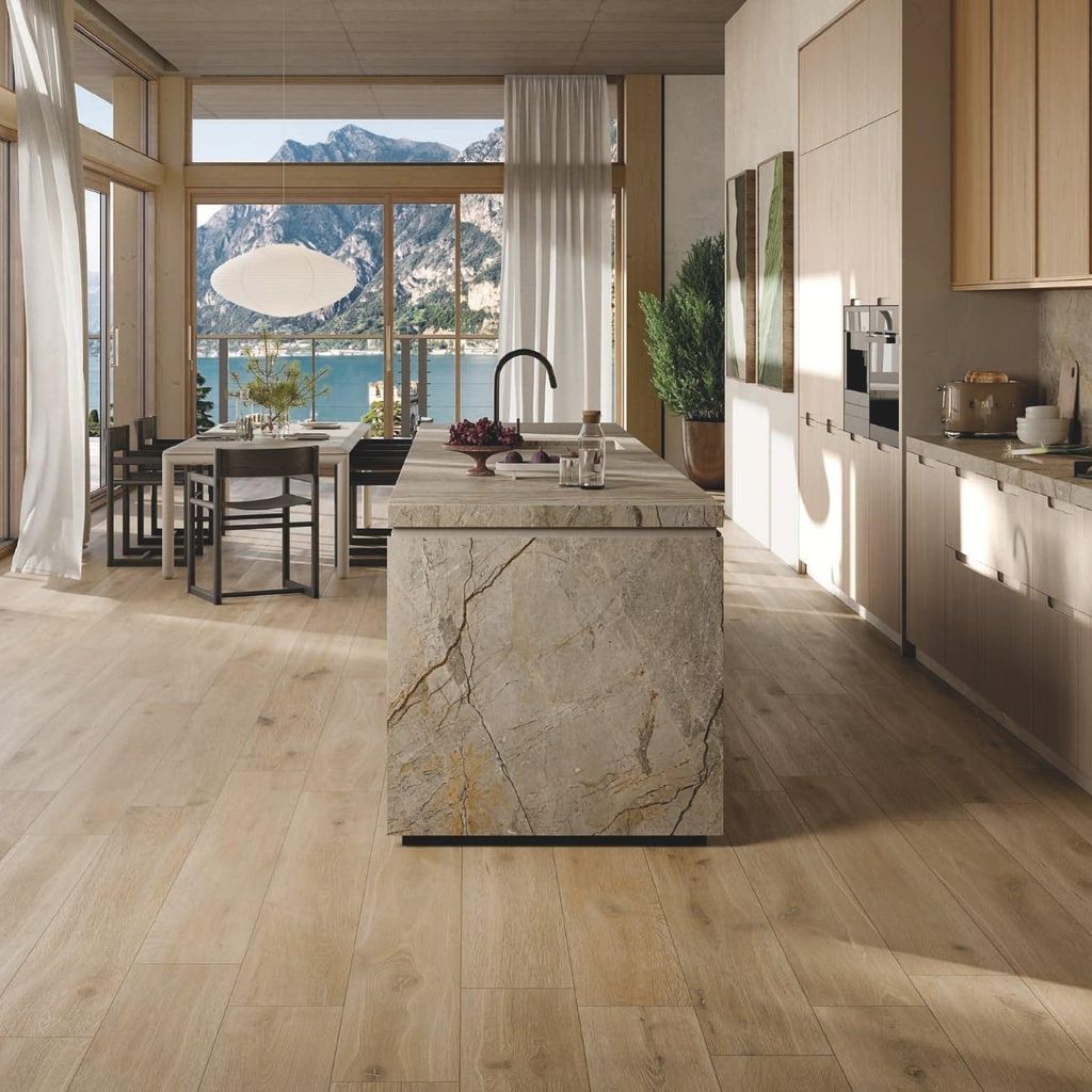 Fliesen Holzoptik Beige 24x120 cm CASA39 Rondine Cortina