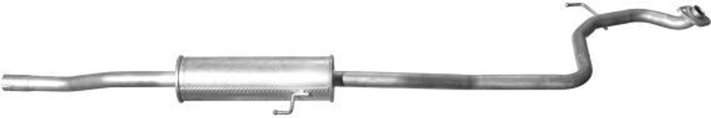 IMASAF 69.04.06 Mittelschalldämpfer Schalldämpfer für TOYOTA Yaris Schrägheck (P9)