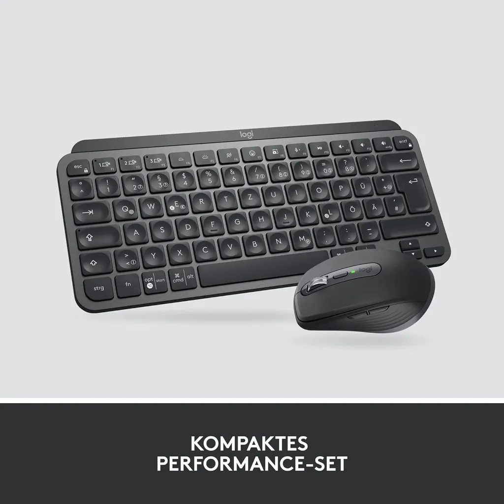 Clavier et souris Logitech MX Keys Mini Combo graphite sans fil azerty - 9