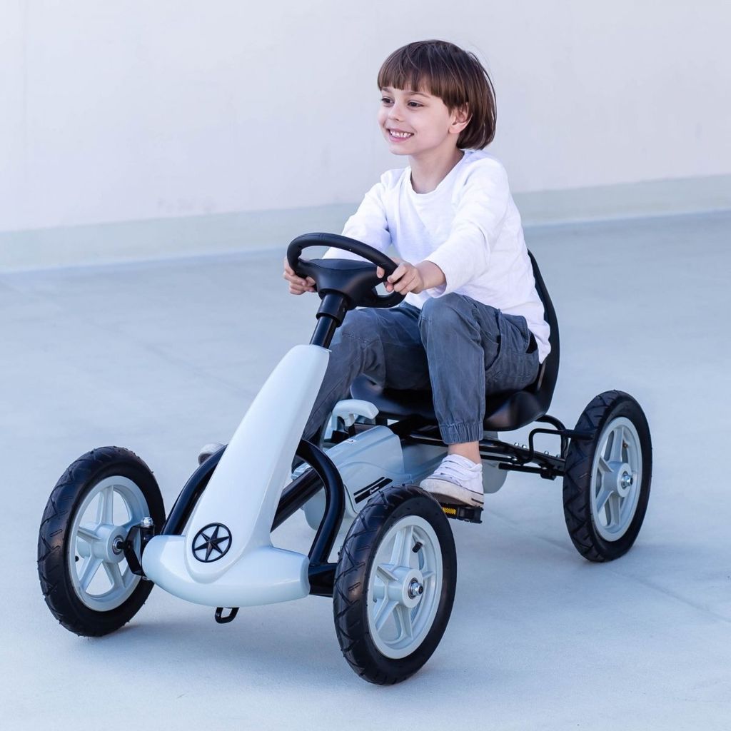 HyperMotion Kinder-Gokart mit verstellbarem Sitz und Produktbild 10