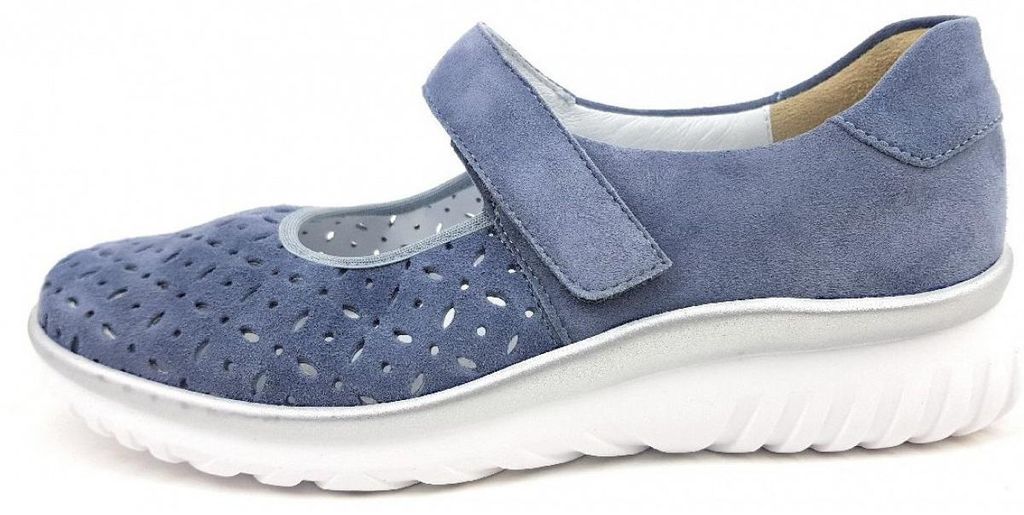 Semler Komfort Slipper Lena Damen 31313135343231 Blau 39 EU Produktbild 