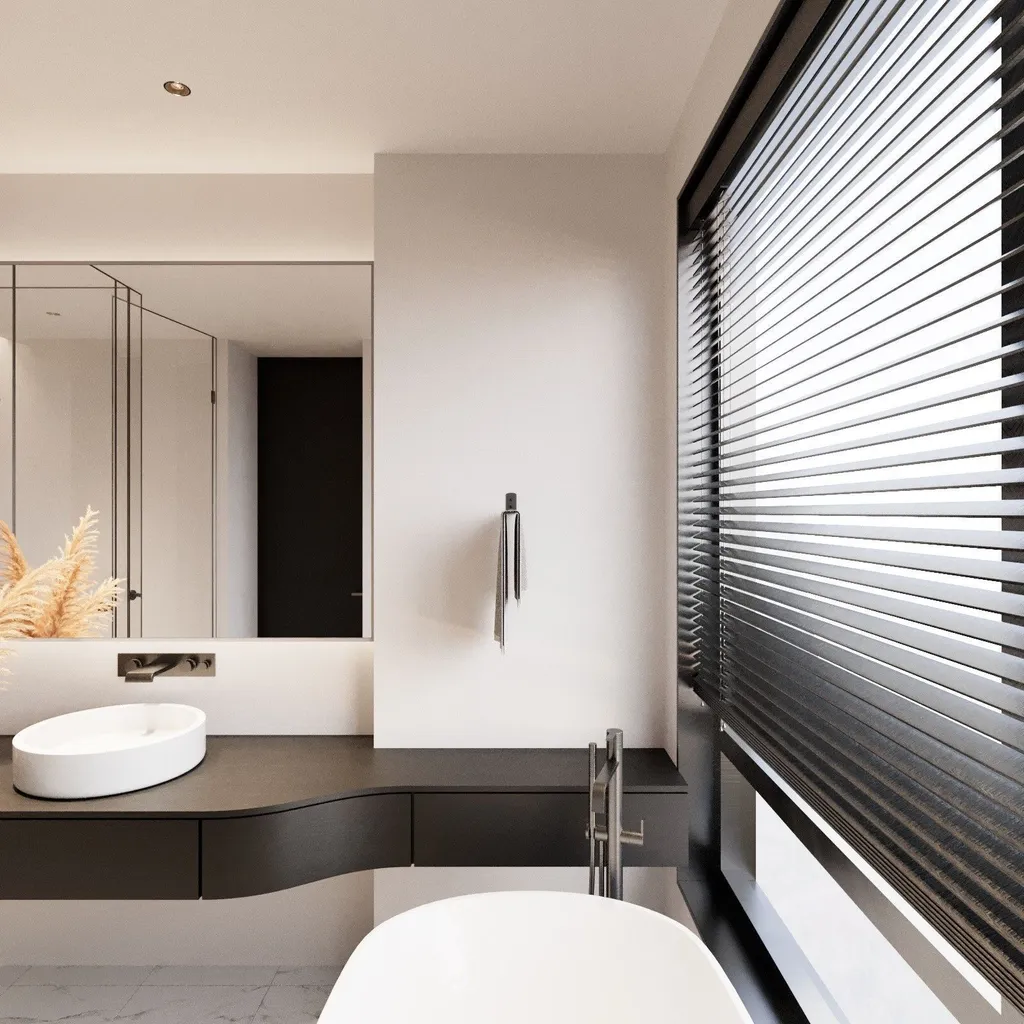 Portasciugamani Nero Bagno 40 cm QLS 11116 - Prezzo Outlet Online - 4