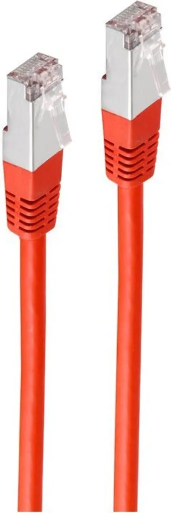 Cavo patch cat 6 S/FTP PIMF rosso senza alogeni 3m - 2