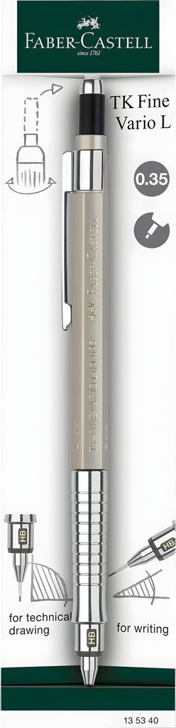 Faber Castell Druckbleistift TK-Fine Vario L 0,35 B gol Produktbild 