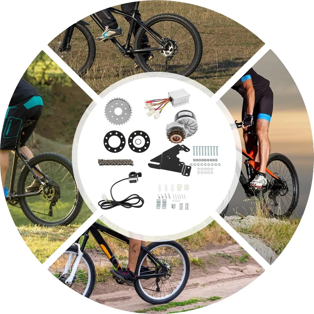Moteur électrique pour vélo kit complet 250W 24V haute performance IP54