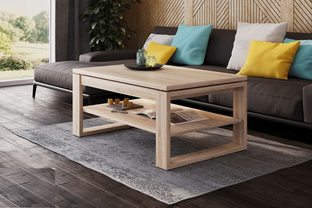 Design Couchtisch Multifunktion Arbeitstisch Tisch Nuo Ablage Esstisch