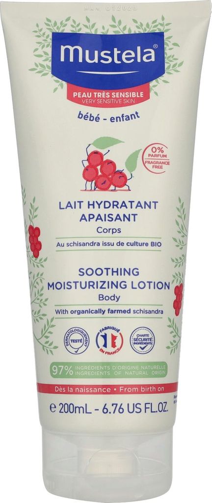 Mustela Bebe Soothing Moisturizing Body Lotion Produktbild 