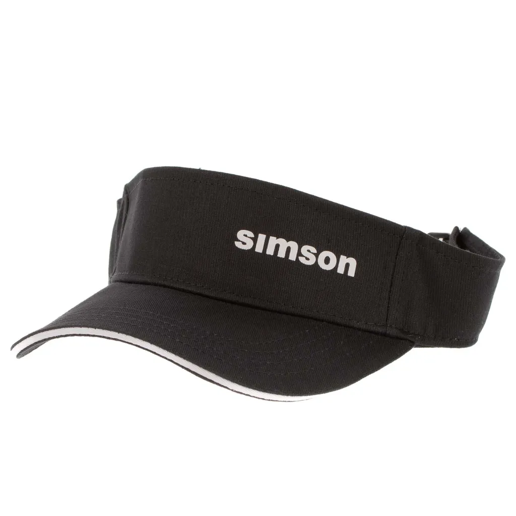 Visiera "SIMSON" - Colore Nero - 10