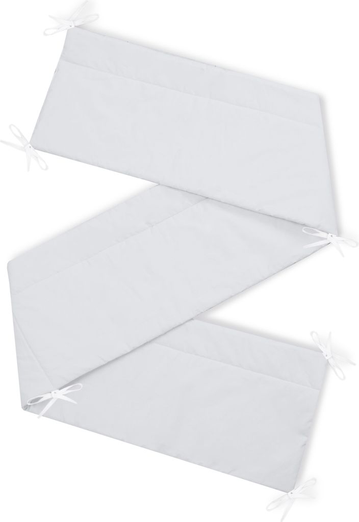 Amilian Bettumrandung Babybett Baby Kinder Nestchen Kantenschutz Bettnestchen Kopfumrandung für Laufstall Bettausstattung Bettschlange 210 cm