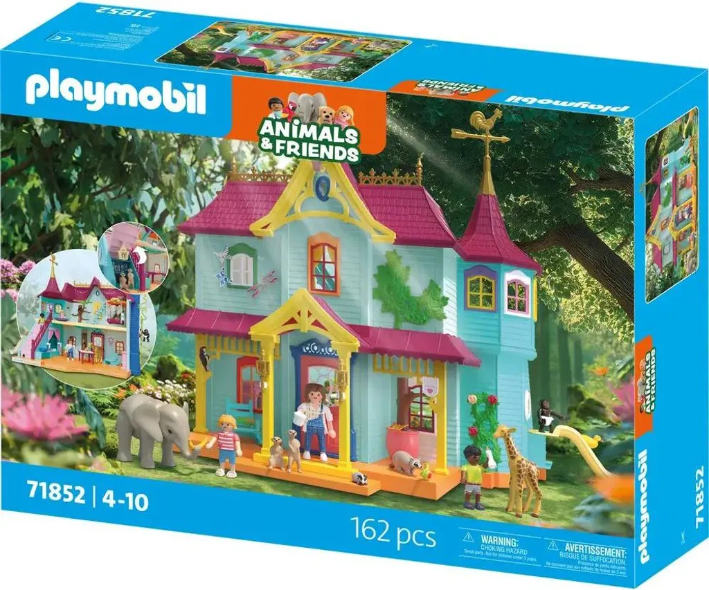 Villa d'animaux multicolore Playmobil - Structure ludique et robuste 0 - 9
