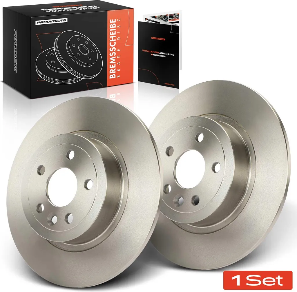 Paire de Disques de Frein pour Range Rover Evoque et Van L538 2011 à 2019
