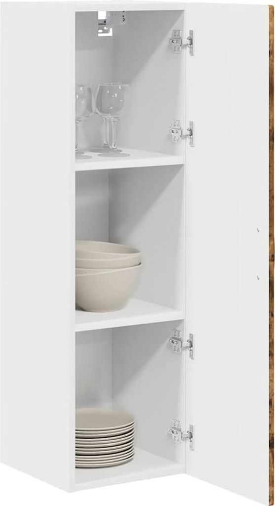 "Winter Sale" Küchenschrank Geräucherte Eiche 30 x 31 x 100cm Holzwerkstoff - clorisNeu313534 - Küchenschränke