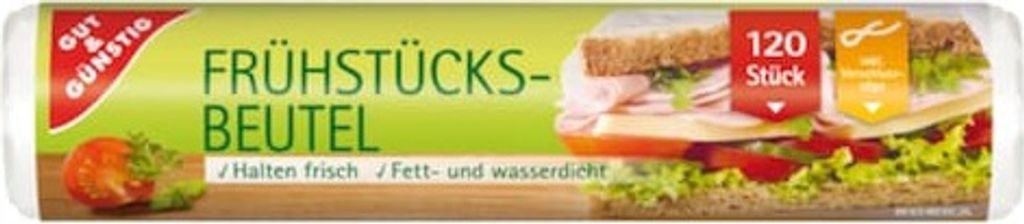 G&G Frühstücksbeutel 120stk. Produktbild 