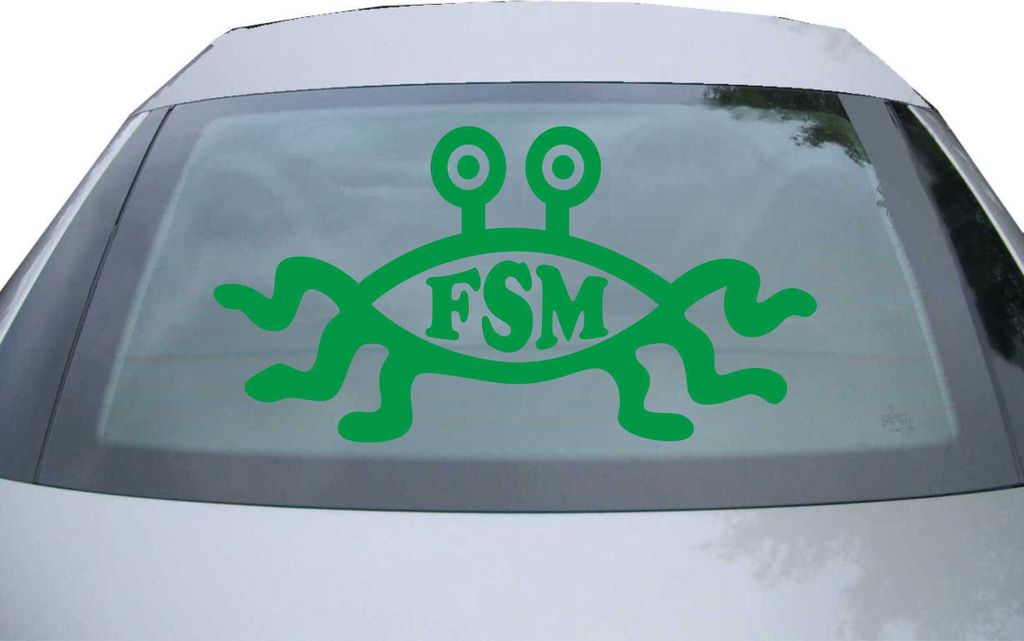 Indigos UG - Aufkleber Heckscheibe & Motorklappe DE2308 - grün - 600x314 mm - FSm - Auto Scheiben Fenster Heckklappe Tuning Racing JDM - Die cut