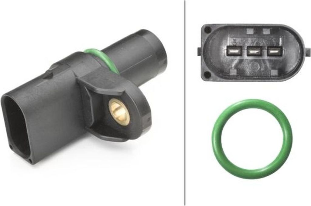 Sensor Nockenwellenposition Hallsensor 3-polig HELLA für u.a. BMW 3er