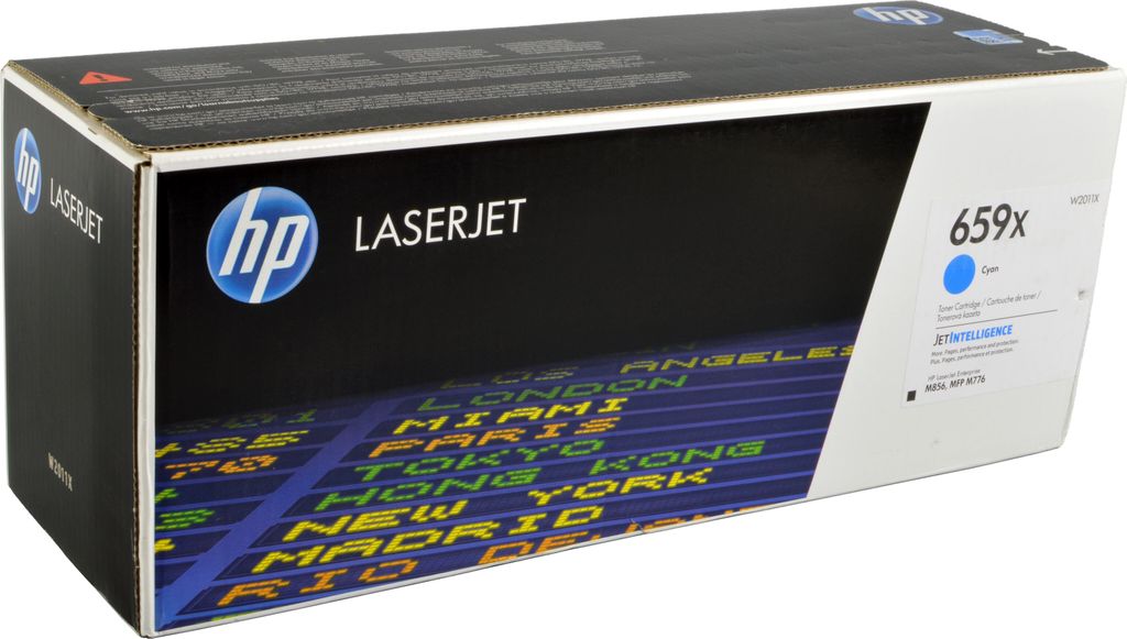 HP LaserJet 659X Cyan Original Tonerkartusche mit hoher Produktbild 