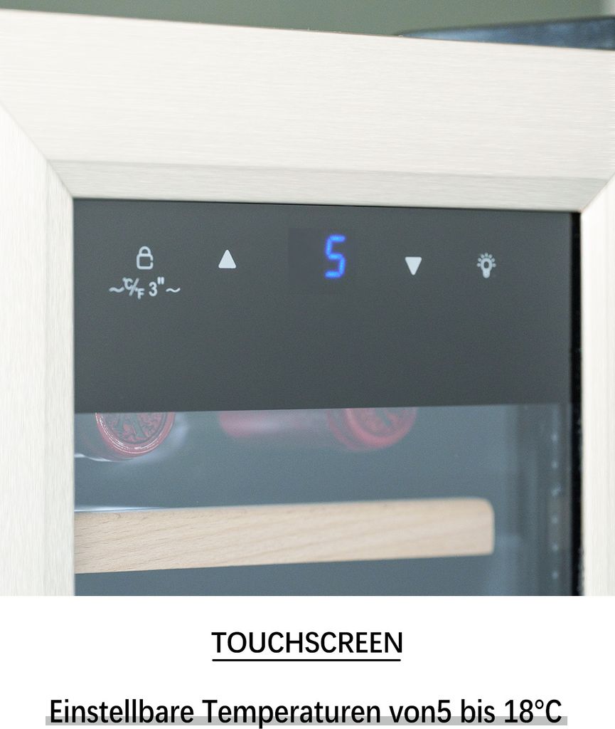 Kalamera Weinkühlschrank, 12 Flaschen 35 Liter Produktbild 4