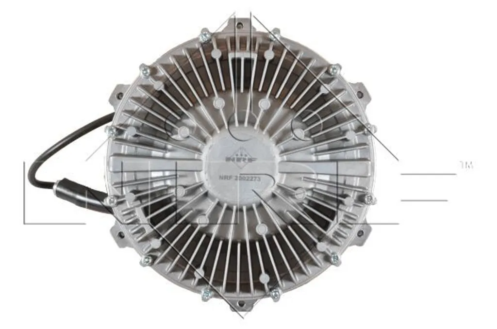Ventilateur de radiateur DAF 138mm NRF avec commande électronique précise - 12