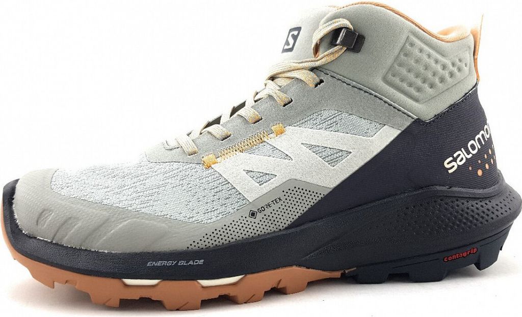 SALOMON SHOES OUTpulse Mid GTX W Wrought Ir Wrought Iron/Ebony/Blazing 41