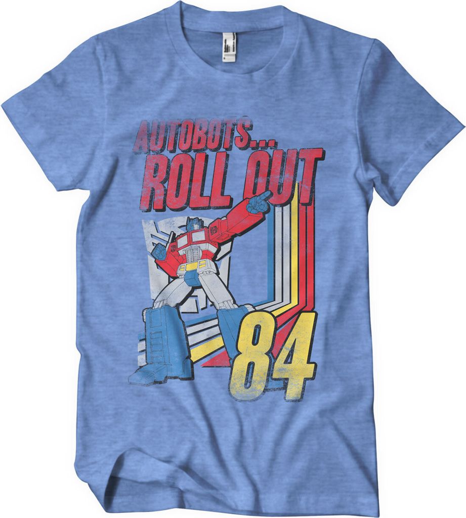 Autobots - Roll Out T-Shirt - Medium - BlueHeather