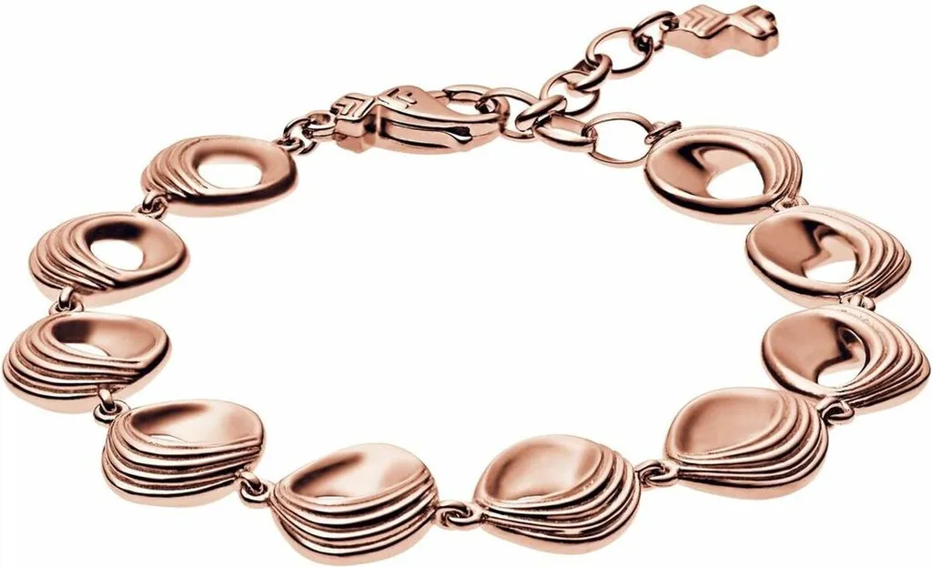 Bracelet Jonc Skagen Ditte en Acier Inoxydable Argenté pour Femmes