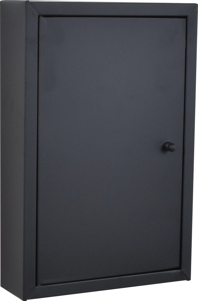 LOFT42 Keys Schlüsselschrank - Metall - Schwarz - 30x20x6,5