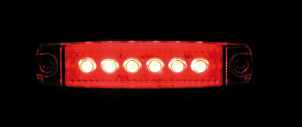 Feu de Gabarit LED Rouge 12/24V - Pack de 20 Modules de Signalisation